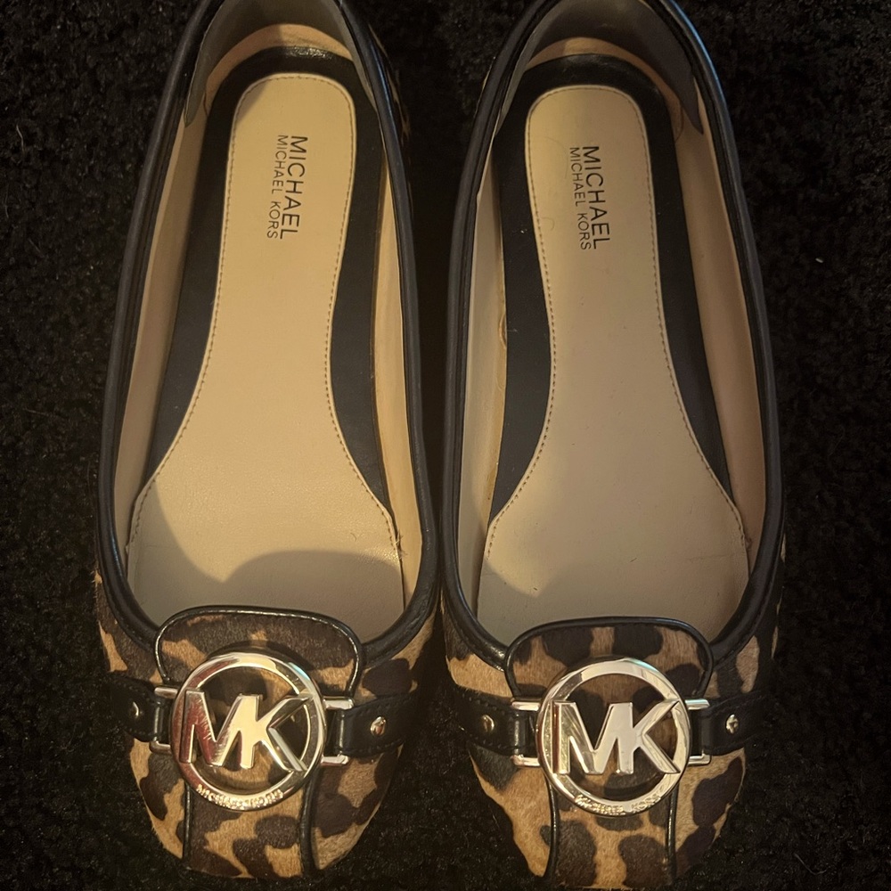 Michael Kors Cheetah Flats